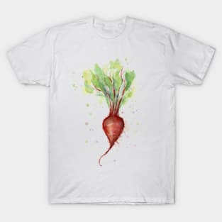 Red Beet Watercolor T-Shirt